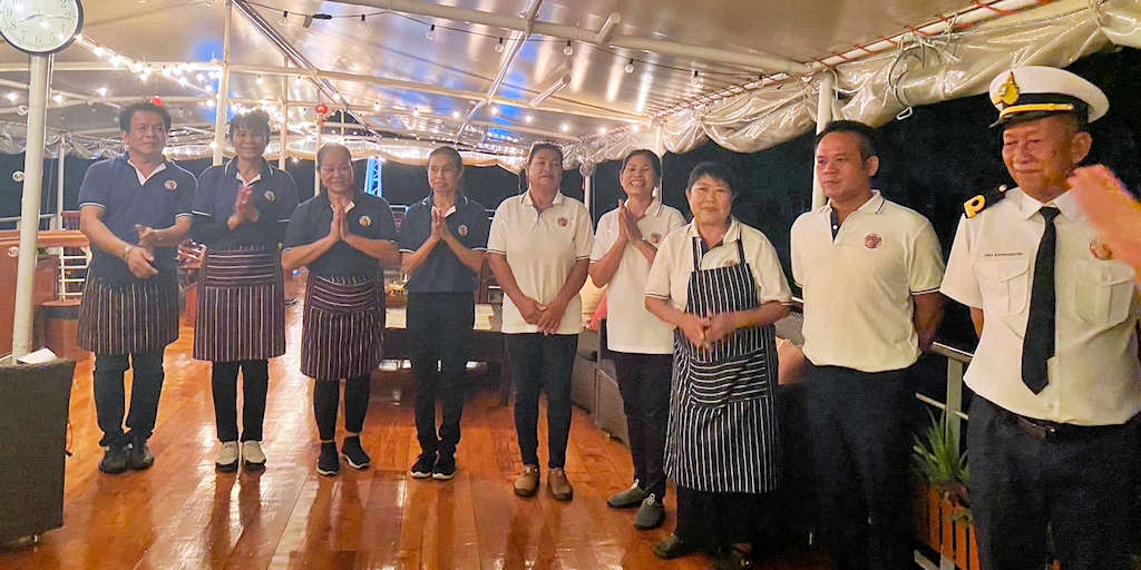 1024 team on RV River Kwai Cruise May 2024