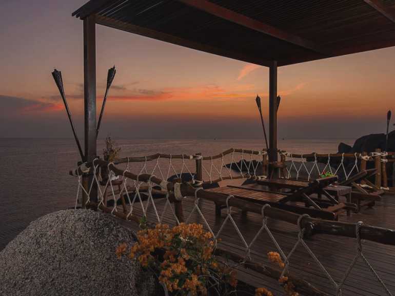 770 Koh Tao Cabana 016 Sunset Deck 1
