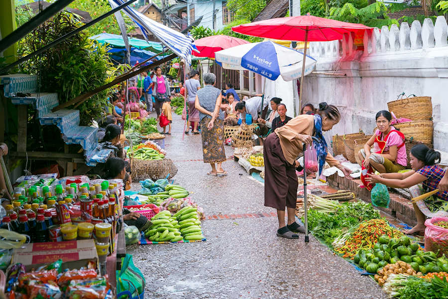 900 Editorial Luang Prabang Morning Market shutterstock 288495836
