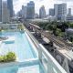 1280 Mode Sathorn Pool mit Blick Skytrain