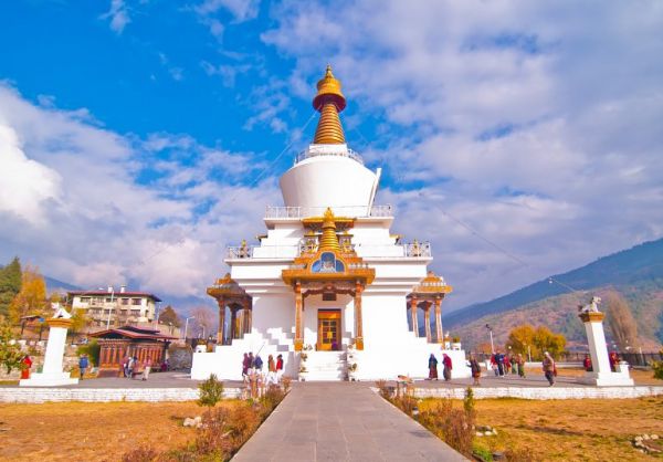 770 Bhutan nationale nemorial chorten in thimphu shutterstock 151345934